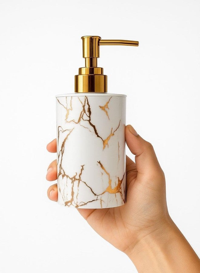 Emoh Roced Refillable Liquid Soap Dispenser. Unbreakable Plastic Dispenser for Sanitizer Lotion Shampoo. Handwash Bottle for Kitchen, Bathroom, Shower, Wash Basin, Sink - 250ML (White, Pack of 1) - Image 5